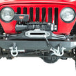 Load image into Gallery viewer, Fishbone Offroad 97-06 Jeep Wrangler TJ Rubicon Front Bumper - Blk Txtrd Powdercoat Piranha Series - Installation View
