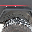 Load image into Gallery viewer, Fishbone Offroad 97-06 Jeep Wrangler TJ Steel Tube Fenders Rear 3In Flare - Blk Textured Powdercoat - Additional View 7