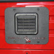 Load image into Gallery viewer, Fishbone Offroad 97-06 Jeep Wrangler TJ Tailgate Plate - Black Textured Powercoat Aluminum - Side View