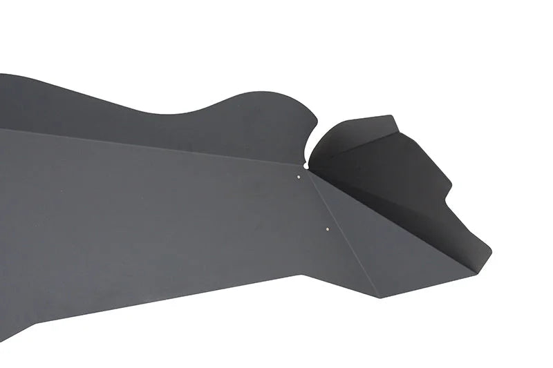 Fishbone Offroad Aluminum Rear Inner Fenders - Black Powdercoat fits 2007-2018 Jeep Wrangler JK - Installation View