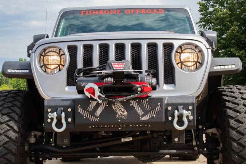 Fishbone Offroad Barracuda D-Ring Mount Set fits 2020-2025 Jeep Gladiator / 2007-2025 Jeep Wrangler / 2018 Jeep Wrangler JK