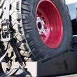 Load image into Gallery viewer, Fishbone Offroad Bed Mounted Spare Tire Mount - Side View