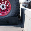 Load image into Gallery viewer, Fishbone Offroad Bed Mounted Spare Tire Mount - Back View