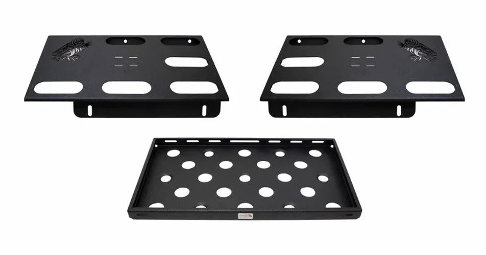 Fishbone Offroad 2020+ Jeep Gladiator Bed Storage Rack Steel Powdercoat - Additional View 11