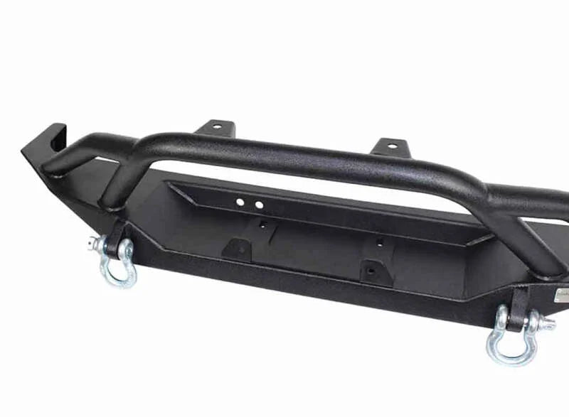 Fishbone Offroad Cherokee XJ Front Winch Bumper W/Grille Guard Bullhead Steel - Blk Txtrd Pwdrcoat - Additional View 7