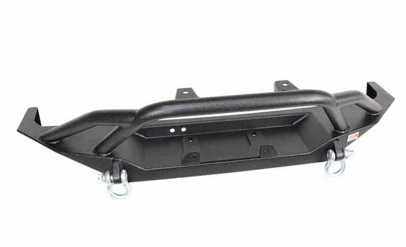Fishbone Offroad Cherokee XJ Front Winch Bumper W/Grille Guard Bullhead Steel - Blk Txtrd Pwdrcoat - Additional View 8