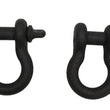 Load image into Gallery viewer, Fishbone Offroad D Ring 3/4In Gloss - Black 2 Piece Set - Main Product View