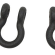 Load image into Gallery viewer, Fishbone Offroad D Ring 3/4In Gloss - Black 2 Piece Set - Installation View