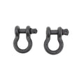 Load image into Gallery viewer, Fishbone Offroad D Ring 3/4In Gloss - Black 2 Piece Set - Additional View 5