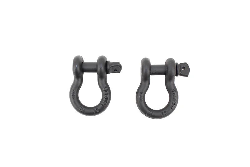Fishbone Offroad D Ring 3/4In Gloss - Black 2 Piece Set - Additional View 5