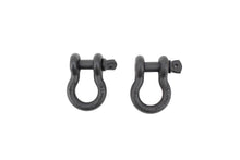 Load image into Gallery viewer, Fishbone Offroad D Ring 3/4In Gloss - Black 2 Piece Set - Additional View 5