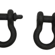 Load image into Gallery viewer, Fishbone Offroad D Ring 3/4In Gloss - Black 2 Piece Set - Main Product View