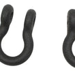 Load image into Gallery viewer, Fishbone Offroad D Ring 3/4In Gloss - Black 2 Piece Set - Installation View
