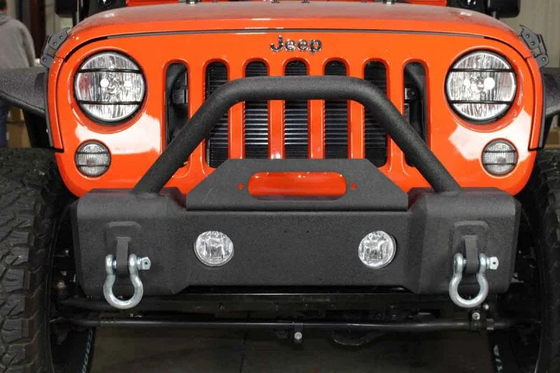 Fishbone Offroad D Ring 3/4In Zinc 2 Piece Set - Side View