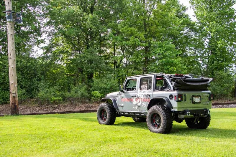 Fishbone Offroad For 2018+ Jeep Wrangler JL Rear Bumper Delete - Side View