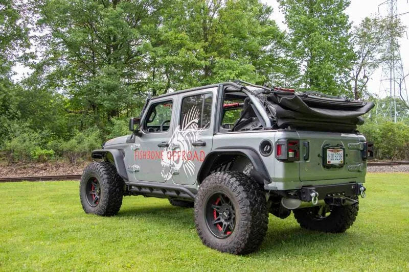 Fishbone Offroad For 2018+ Jeep Wrangler JL Rear Bumper Delete - Additional View 6