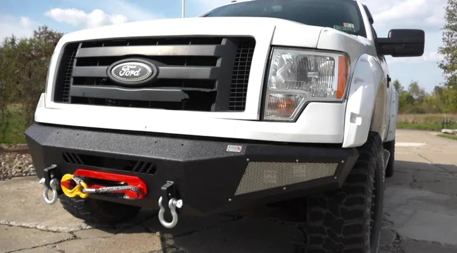 Fishbone Offroad 09-14 Ford F150 Front Bumper - Black - Additional View 5
