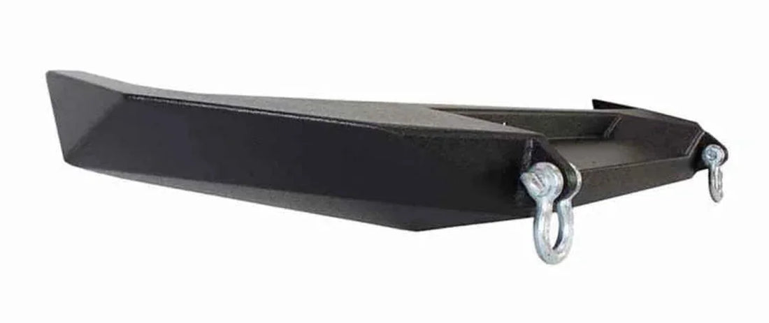 Fishbone Offroad Cherokee XJ Front Winch Bumper W/O Grille Guard Bullhead Steel - Blk Txtrd Pwdrcoat - Additional View 8
