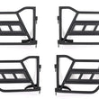 Load image into Gallery viewer, Fishbone Offroad 2018+ Jeep Wrangler JL Front/Rear Tube Doors - Main Product View