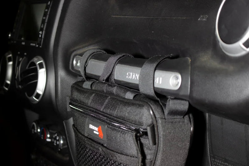 Fishbone Offroad Grab Handle Dash Bag - Side View