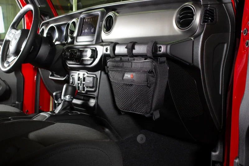 Fishbone Offroad Grab Handle Dash Bag - Installation View
