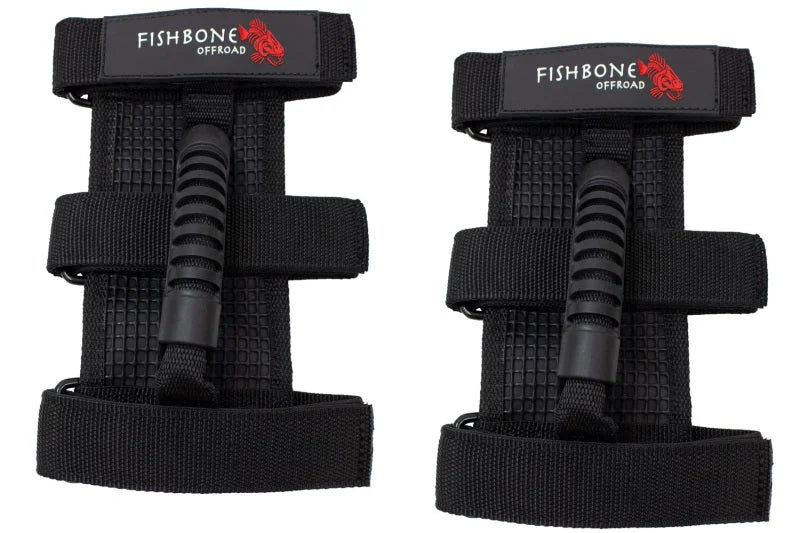 Fishbone Offroad Grab Handles w Three Straps - Main Product View