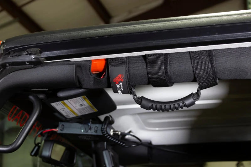Fishbone Offroad Grab Handles w Three Straps - Side View