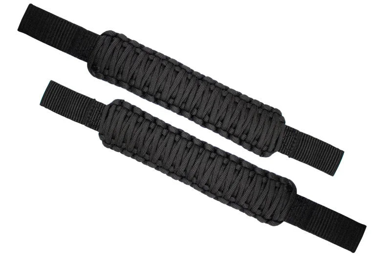 Fishbone Offroad Head Rest Paracord Grab Handles - Black - Main Product View