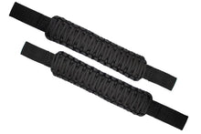 Load image into Gallery viewer, Fishbone Offroad Head Rest Paracord Grab Handles - Black - Main Product View