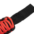 Load image into Gallery viewer, Fishbone Offroad Head Rest Paracord Grab Handles Red - Installation View