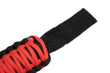Load image into Gallery viewer, Fishbone Offroad Head Rest Paracord Grab Handles Red - Installation View