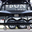 Load image into Gallery viewer, Fishbone Offroad Hitch Cover - 2In Hitch - Black Powdercoated Steel - Side View
