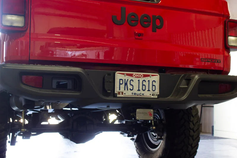 Fishbone Offroad Hitch Cover - 2In Hitch - Black Powdercoated Steel - Additional View 5