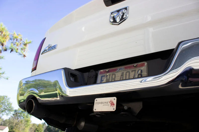 Fishbone Offroad Hitch Cover - 2In Hitch - Black Powdercoated Steel - Additional View 8