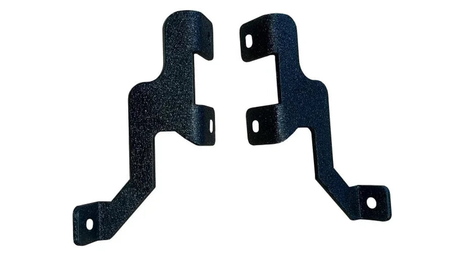 Fishbone Offroad 04-14 Ford F150 / 10-14 Raptor Hood Light Bracket - Black - Additional View 6
