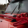 Load image into Gallery viewer, Fishbone Offroad Hood Mounted Hi-Lift Jack Mount JK/JL/JT - Installation View
