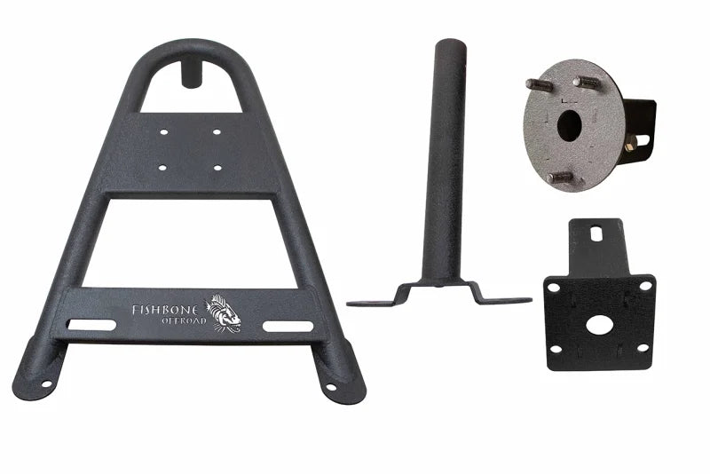 Fishbone Offroad In-Bed Tire Carrier fits 2020-2025 Jeep Gladiator Jt - Main Product View