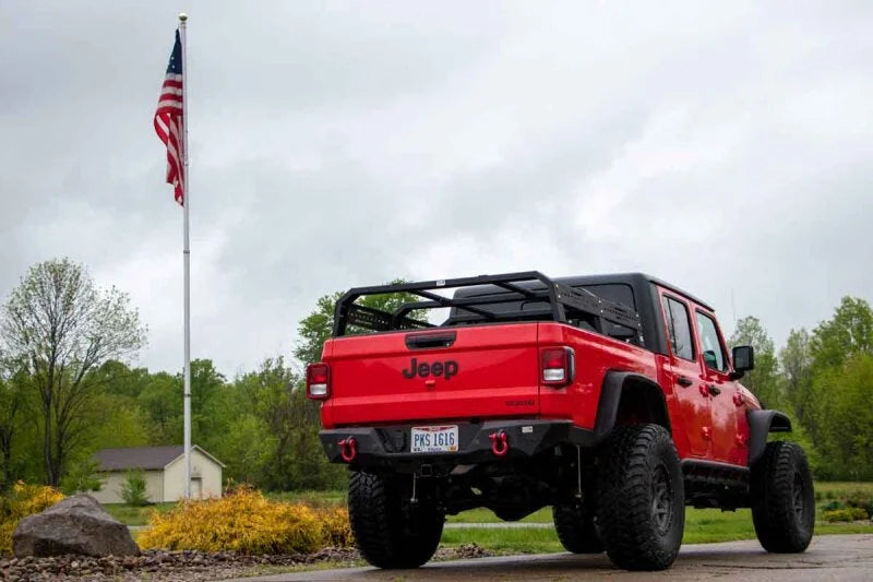 Fishbone Offroad Jeep Gladiator Tackle Bed Rack - Additional View 5