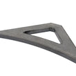 Load image into Gallery viewer, Fishbone Offroad Jeep Gusset Triangular Bare Steel - Side View
