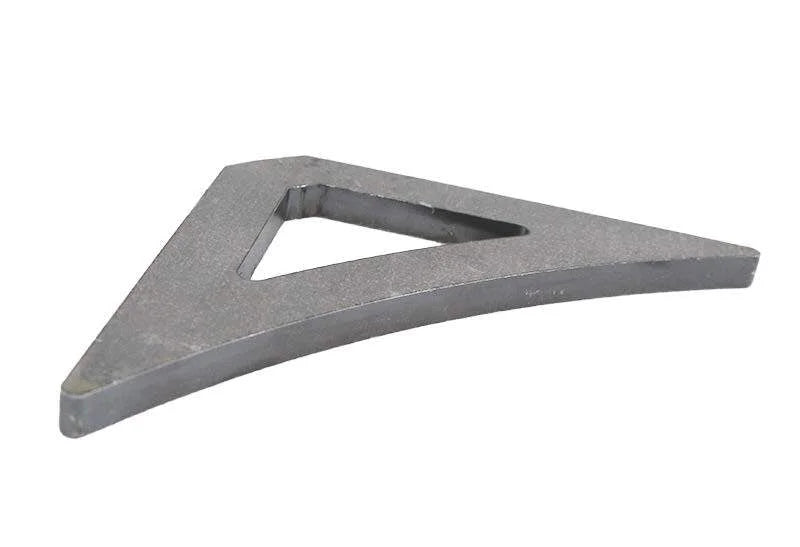 Fishbone Offroad Jeep Gusset Triangular Bare Steel - Detail View