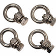 Load image into Gallery viewer, Fishbone Offroad Jeep Storage/Bed Rack Tie Down Kit Stainless Steel - Main Product View
