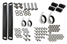 Load image into Gallery viewer, Fishbone Offroad Jeep Storage/Bed Rack Tie Down Kit Stainless Steel - Side View