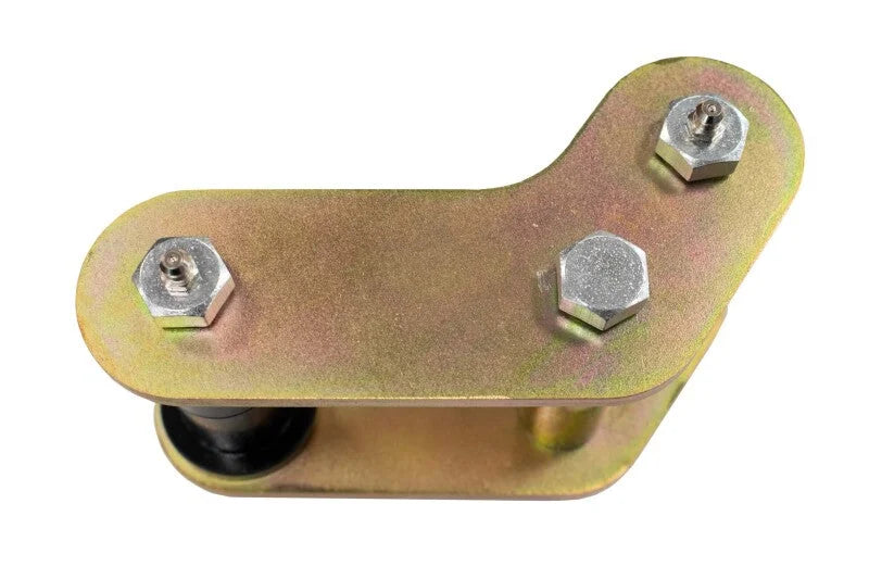Fishbone Offroad Jeep YJ Rear Greaseable Boomerang Shackles - Back View