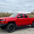 Load image into Gallery viewer, Fishbone Offroad 07-18 Chevrolet Silverado 1500/2500/3500 Double Cab Oval Side Steps -Black Textured - Additional View 5