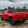 Load image into Gallery viewer, Fishbone Offroad 07-18 Chevrolet Silverado 1500/2500/3500 Double Cab Oval Side Steps -Black Textured - Additional View 10