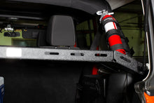 Load image into Gallery viewer, Fishbone Offroad Padded Roll Bar Black Fire Extinguisher Holder - Back View