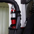 Load image into Gallery viewer, Fishbone Offroad Padded Roll Bar Black Fire Extinguisher Holder - Additional View 9