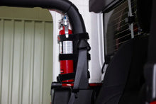 Load image into Gallery viewer, Fishbone Offroad Padded Roll Bar Black Fire Extinguisher Holder - Additional View 9