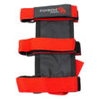 Load image into Gallery viewer, Fishbone Offroad Padded Roll Bar Red Fire Extinguisher Holder - Main Product View