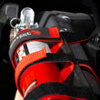 Load image into Gallery viewer, Fishbone Offroad Padded Roll Bar Red Fire Extinguisher Holder - Additional View 5